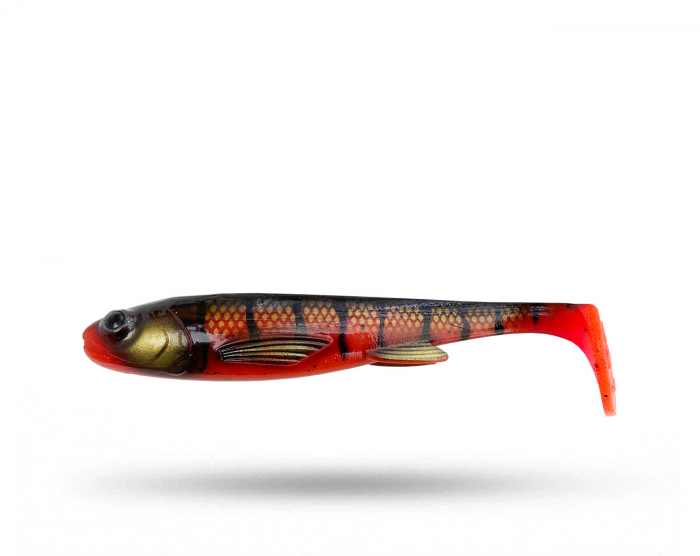 Ubait U-Shad 25 cm - Red Tiger i gruppen Fiskedrag / Gäddjiggar hos Örebro Fiske & Outdoor AB (Ushad 25 cm - Red T)